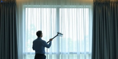 Commercial curtain stain removal service robina hotels offices restaurants