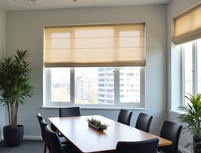 Robina Roman Blinds Cleaning