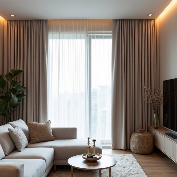 Robina Residential Curtain Cleaning Results