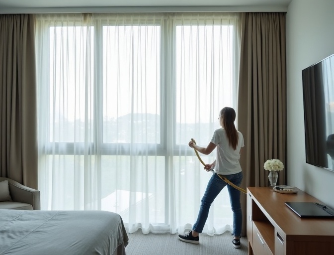 Robina Sheer Curtain Cleaning