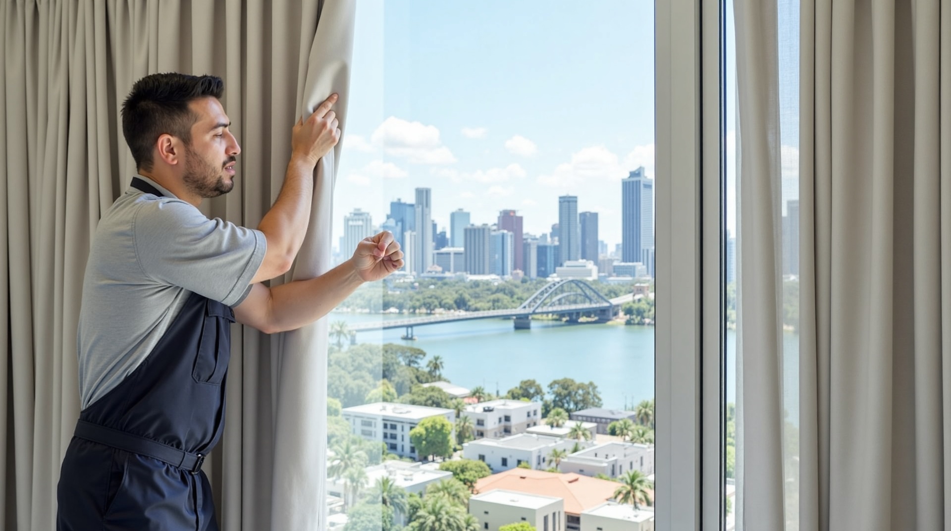 Robina Curtain Cleaning Service